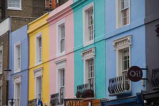 domky v Notting Hill, Lond�n
