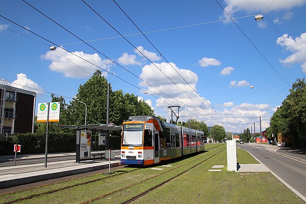 Tramvaj do centra je asi nejlep volba.