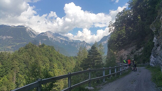 Tahle panoramatick cyklostezka nemla chybu.