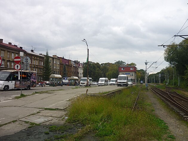 Cieszyn a auobusov ndra v z 2013 - vlastn foto