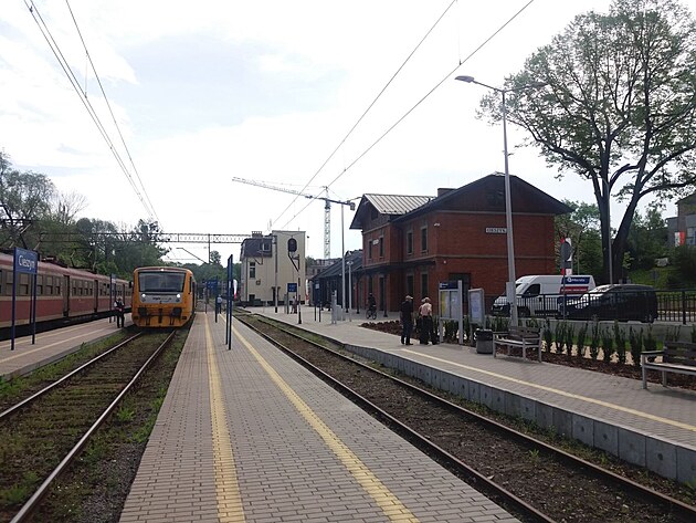 Po pjezdu ns vt opraven stanin budova - vlastn foto