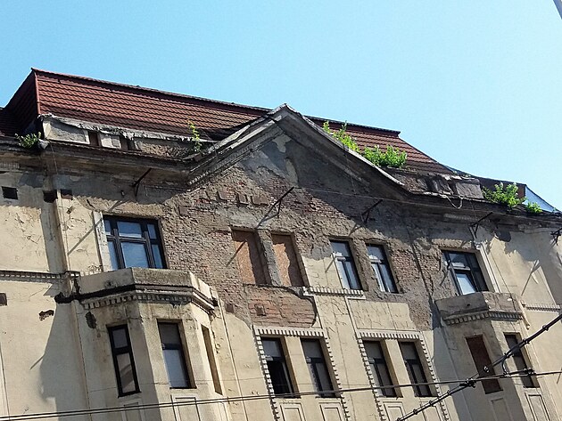 Stecha bvalho obchodnho domu Ostravica