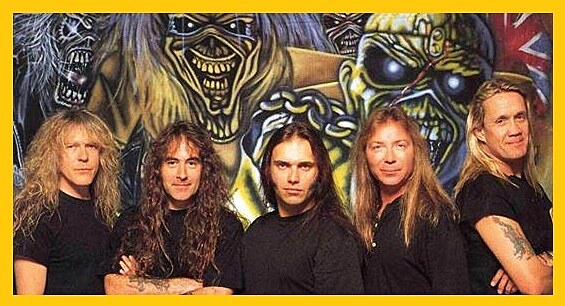  zleva JANICK, STEVE, BLAZE, DAVE, NICKO ...