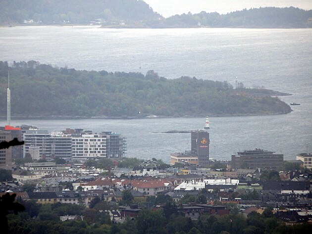 NOR4 pohled na Oslo ze skokanskho mstku C