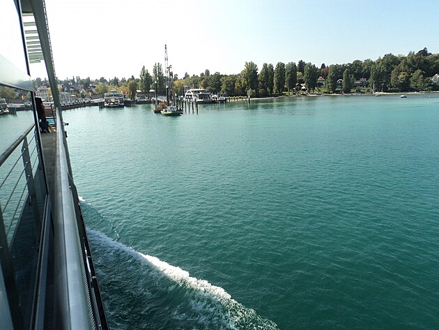 Kostnice na dohled, dn ostrov Mainau