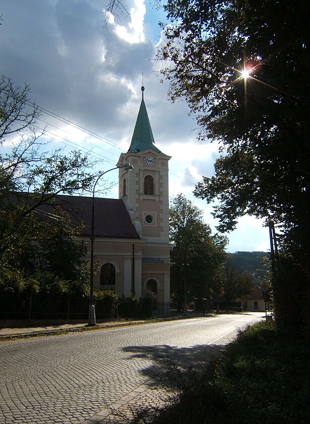 Evangelick kostel v Kloboukch u Brna