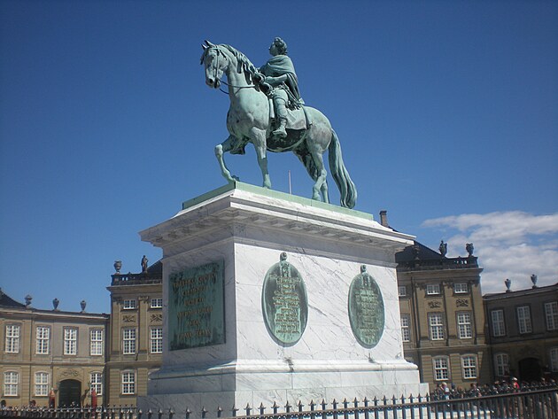 Jezdeck socha Frederika V.