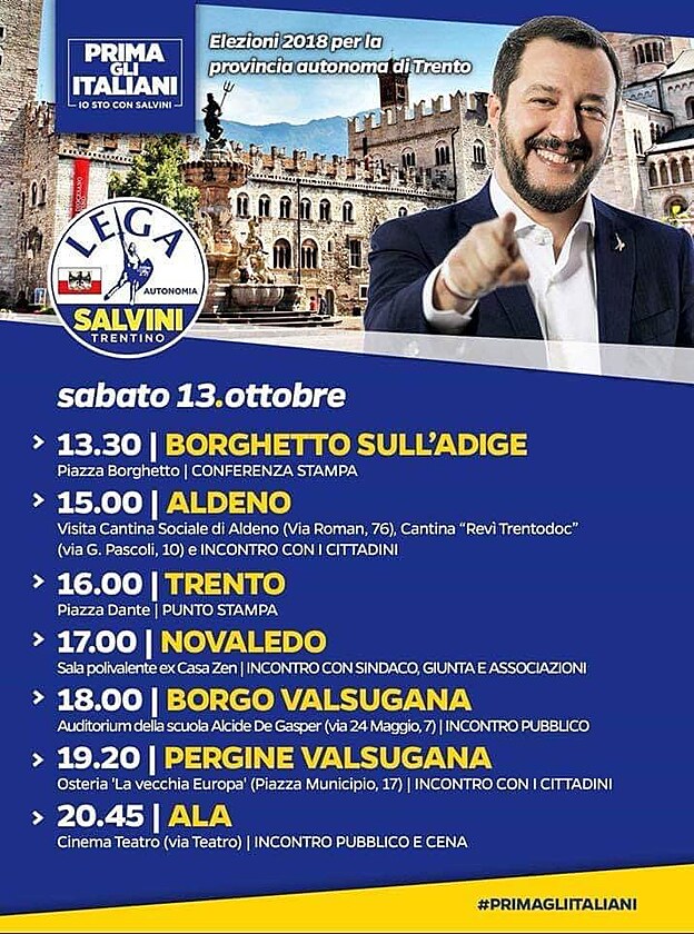 Matteo Salvini Tour