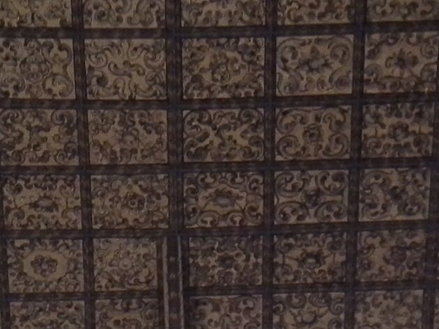 Kazetov strop kostela