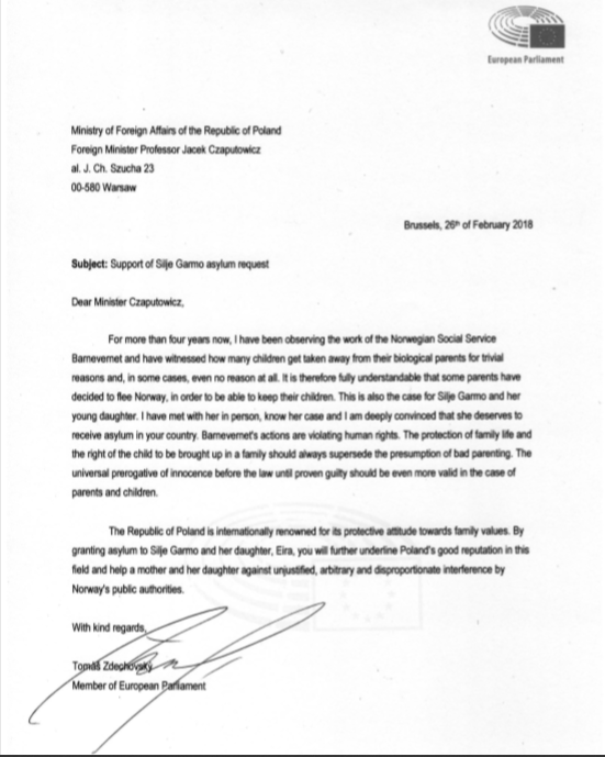 Kopie mho dopisu polskmu ministru zahrani.