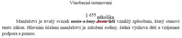 Vtah z monho nvrhu zmny Obanskho zkonku v roce 2028.