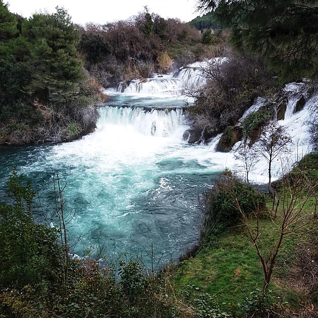 Vodopdy nrodnho parku Krka