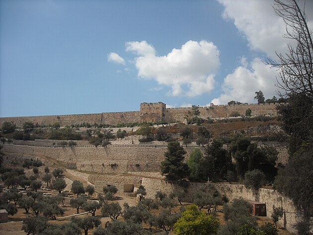 Vchodn brna - m velik vznam v i kesansk tradici - vjezd Krista na osltku do Jeruzalma