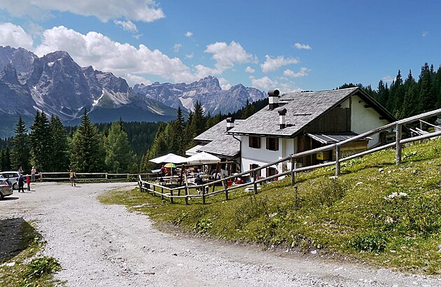 Rifugio Rinfreddo - vhled na Dolomity