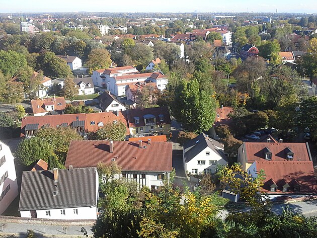 V�hled ze z�meck�ch zahrad