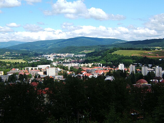 Trutnov z J�nsk�ho vr�ku