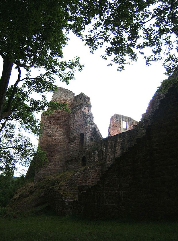 Zceniny hradu Pecka
