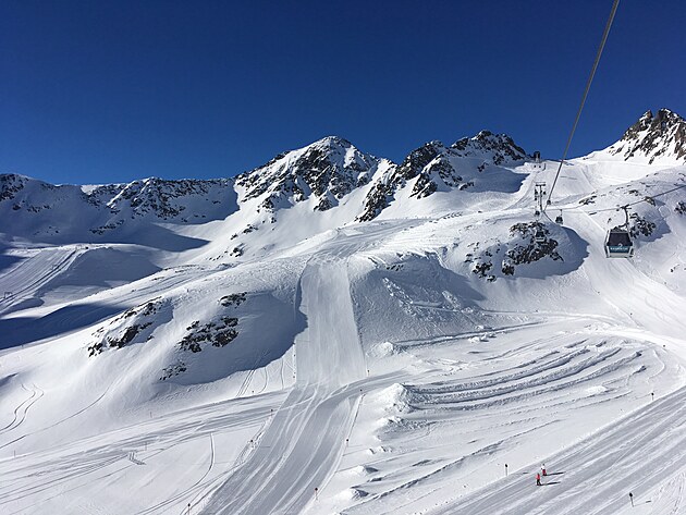 Rann� cesta na Karlesjoch