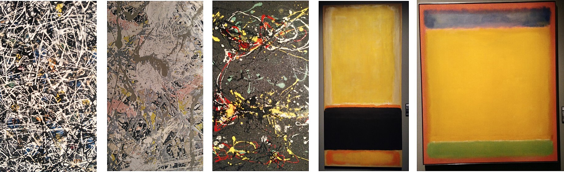 Tikrt vez Pollock, dvakrt Rothko-