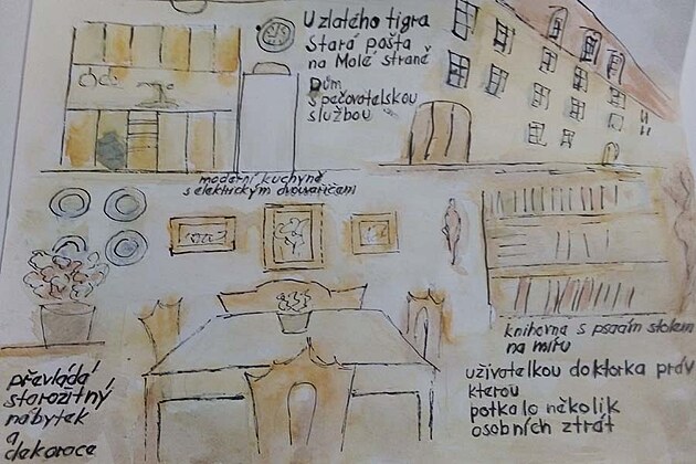 U zlat�ho gryfa v Praze