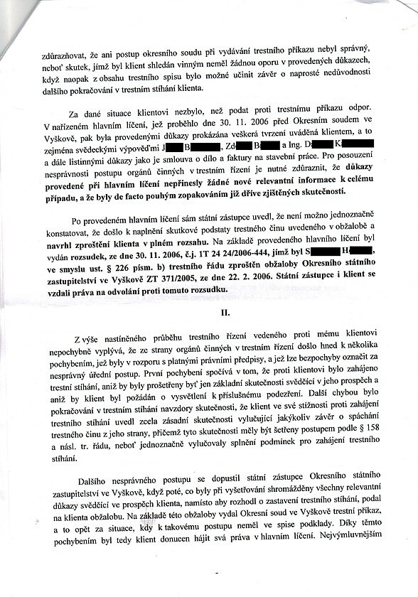 Ministerstvo spravedlnosti �R - odbor od�kod�ov�n� - 4
