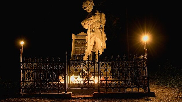 Pomn�k c. k. 8. mysliveck�ho praporu 