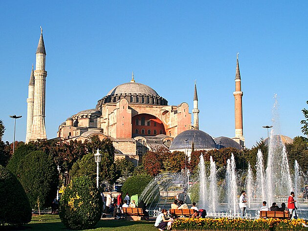 Haghia Sofia-Istanbul( Konstantinopol)(wikipedie)