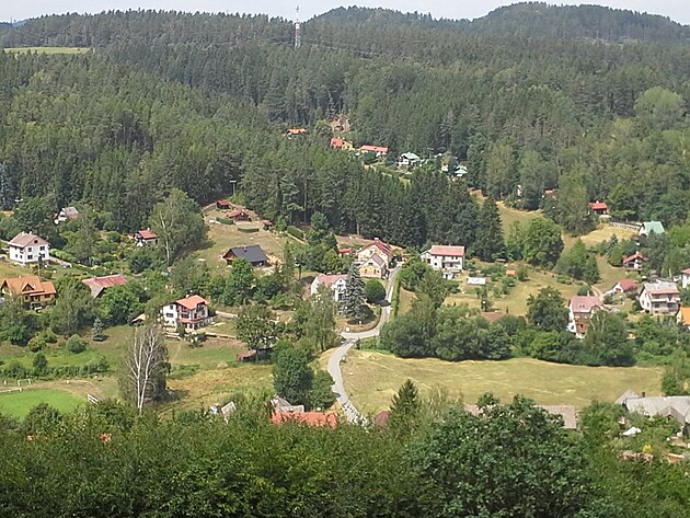 A vhled z hradu na opanou stranu