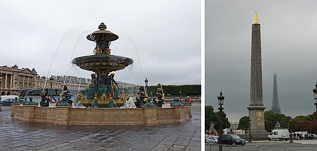 Place de la Concorde  kana, obelisk