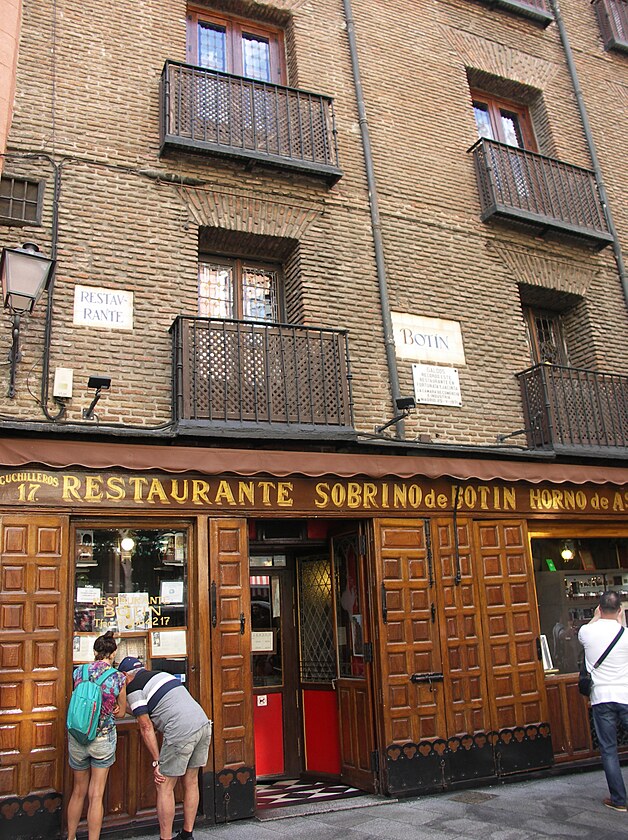 Sobrino de Botin, nejstar�� restaurace na sv�t�, z 18. stolet�