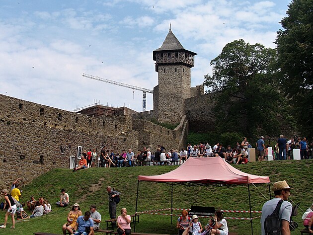 Pohled z prvnho hradnho ndvo