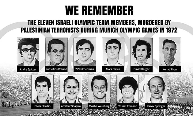 Zavradn Izraelt olympionici z Mnichova 1972