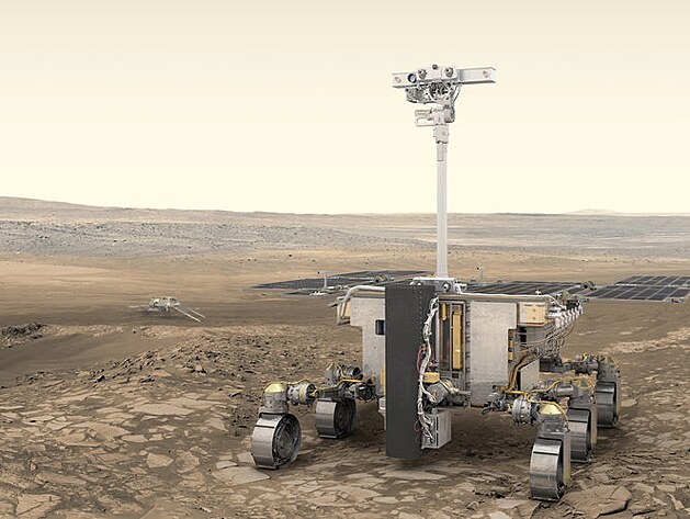 Rosalind Franklin - rover evropsko-rusk mise ExoMars 2020.