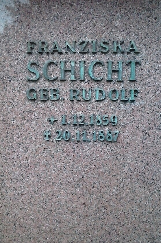Franziska Schicht, rozen Rudolf