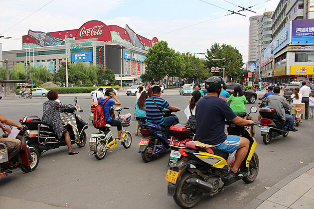 Motorky na silnic�ch