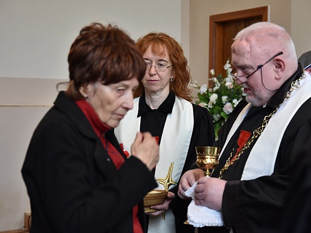 Svat� p�ij�m�n�. Sestra sokolka Jarmila, z �upy Nov� Sady.