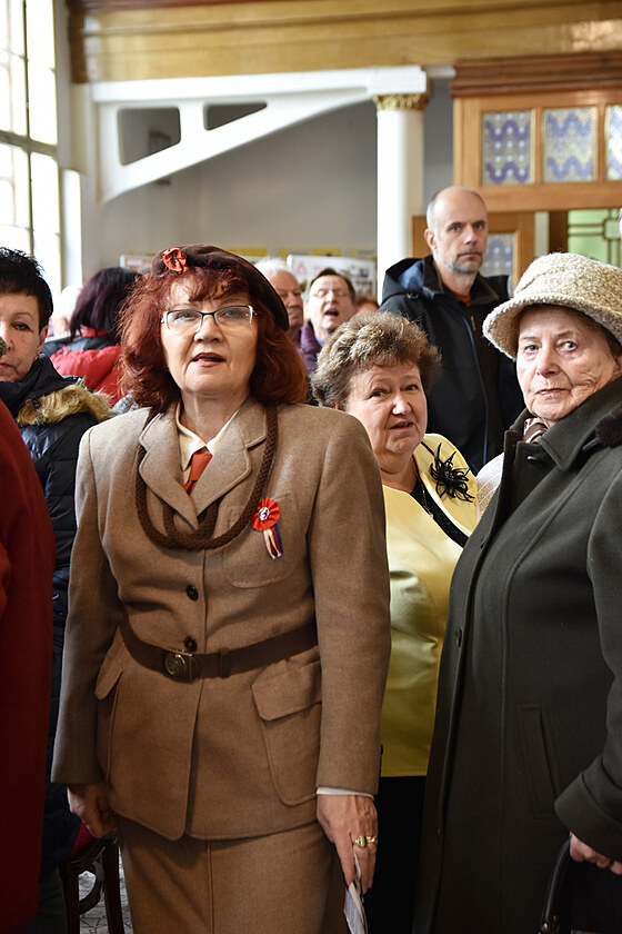Byla jsem moc r�da, �e jsem pouti mohla ��astnit
