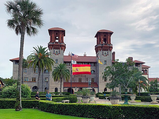 Budova pvodnho hotelu Alcazar, pochzejc z roku 1888, ze kter je dnes muzeum v centru msta.