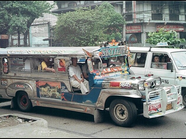 Jeepny to je taky takov mal umleck dlo