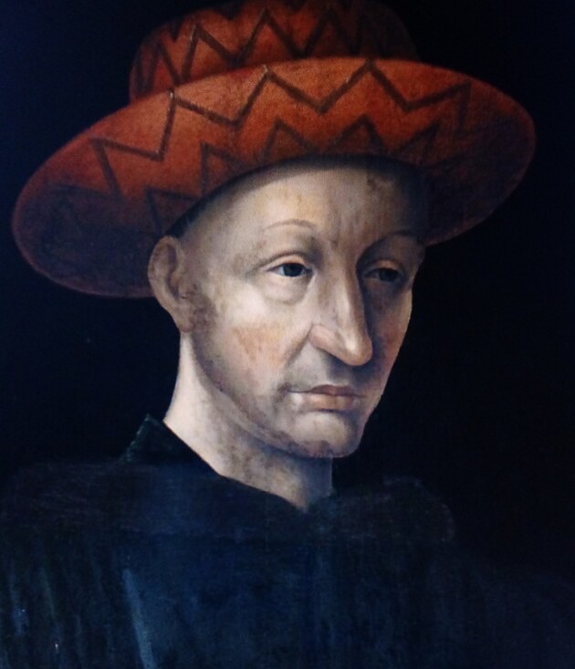 Takhle Jean Fouqueta vymaloval krale Karla VII. Sluiv klobouek!