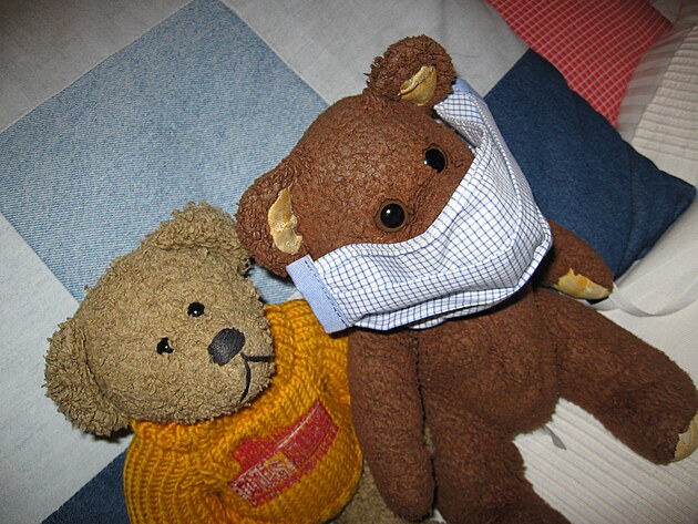 Rou�ku mi v�ak brzy po u�it� uzmul m�j medv�dek...