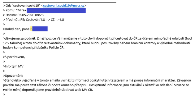 Vnitro: Obyejn technick kontrola je dvodem pro mimodnou cestu pes celou Evropu...