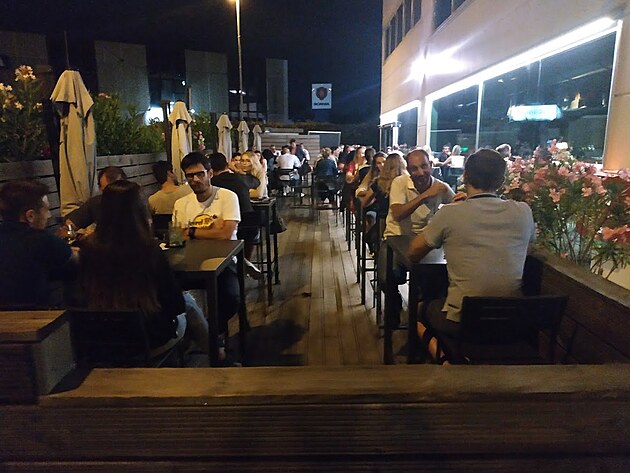 Bar v Bergamu