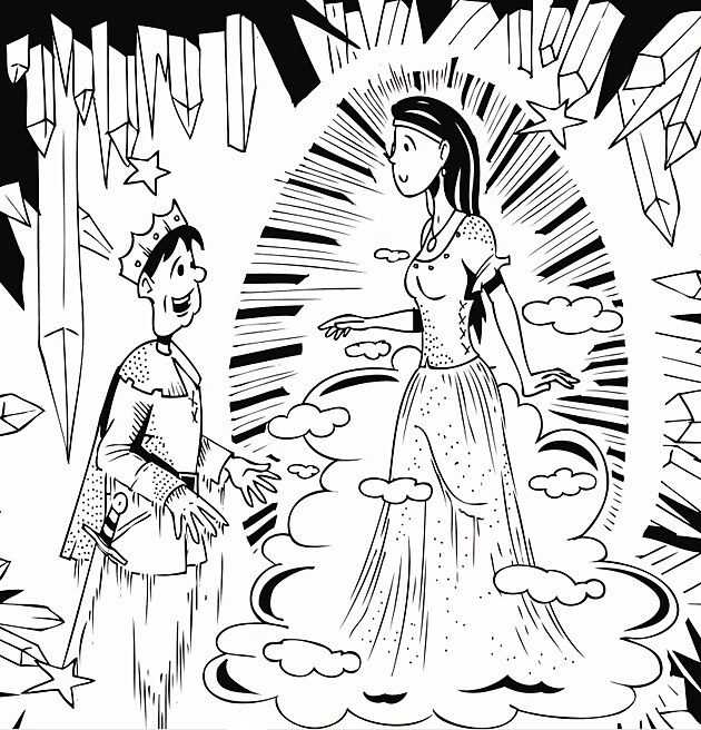 Ilustrace ke knize: Ryti Slavelnu - Dra princ
