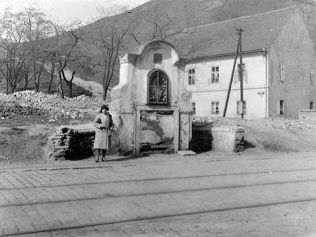 Fotografie kapliky sv. Anny z roku 1906