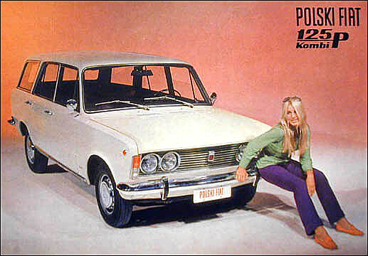 Polski Fiat 125p Kombi