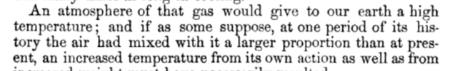 Eunice Foote on CO2