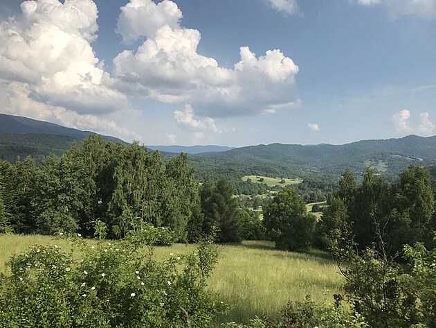 Pohled do krajiny.