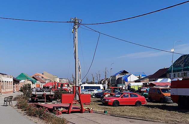 Moravsk Nov Ves se zbavuje nsledk tornda