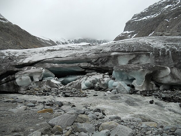 Kaunertal ledovec 2013